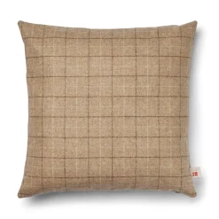 Checked Collection | Uldpude | Dobbeltsidet | 52x52 cm