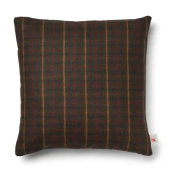 Checked Collection | Uldpude | Dobbeltsidet | 52x52 cm