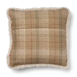 Checked Collection | Uldpude | Korthåret | Dobbeltsidet | 52x52 cm | 34x52 cm