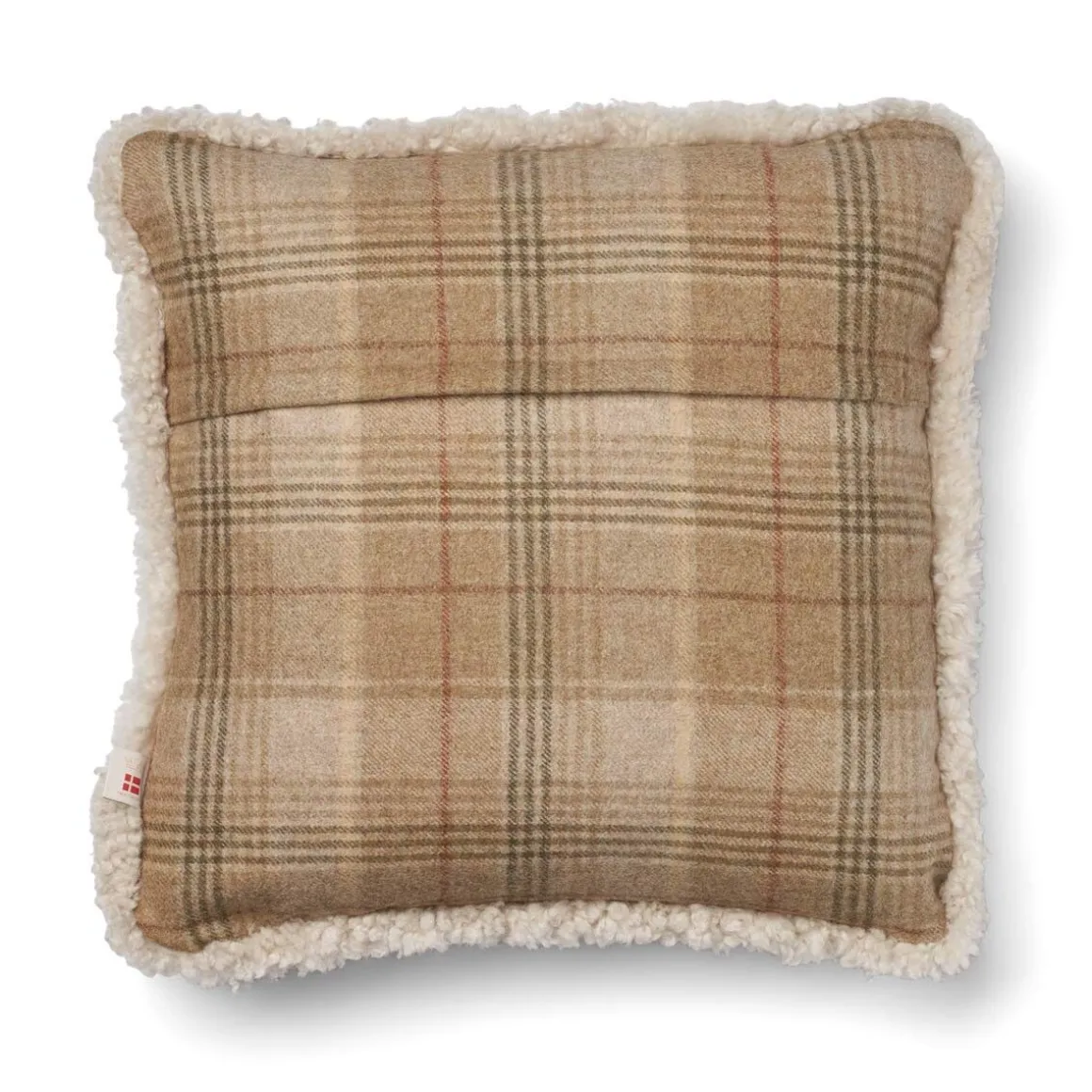 Checked Collection | Uldpude | Korthåret | Dobbeltsidet | 52x52 cm | 34x52 cm