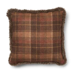 Checked Collection | Uldpude | Korthåret | Dobbeltsidet | 52x52 cm | 34x52 cm