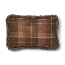 Checked Collection | Uldpude | Korthåret | Dobbeltsidet | 52x52 cm | 34x52 cm