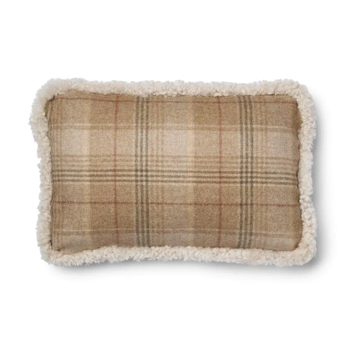 Checked Collection | Uldpude | Korthåret | Dobbeltsidet | 52x52 cm | 34x52 cm