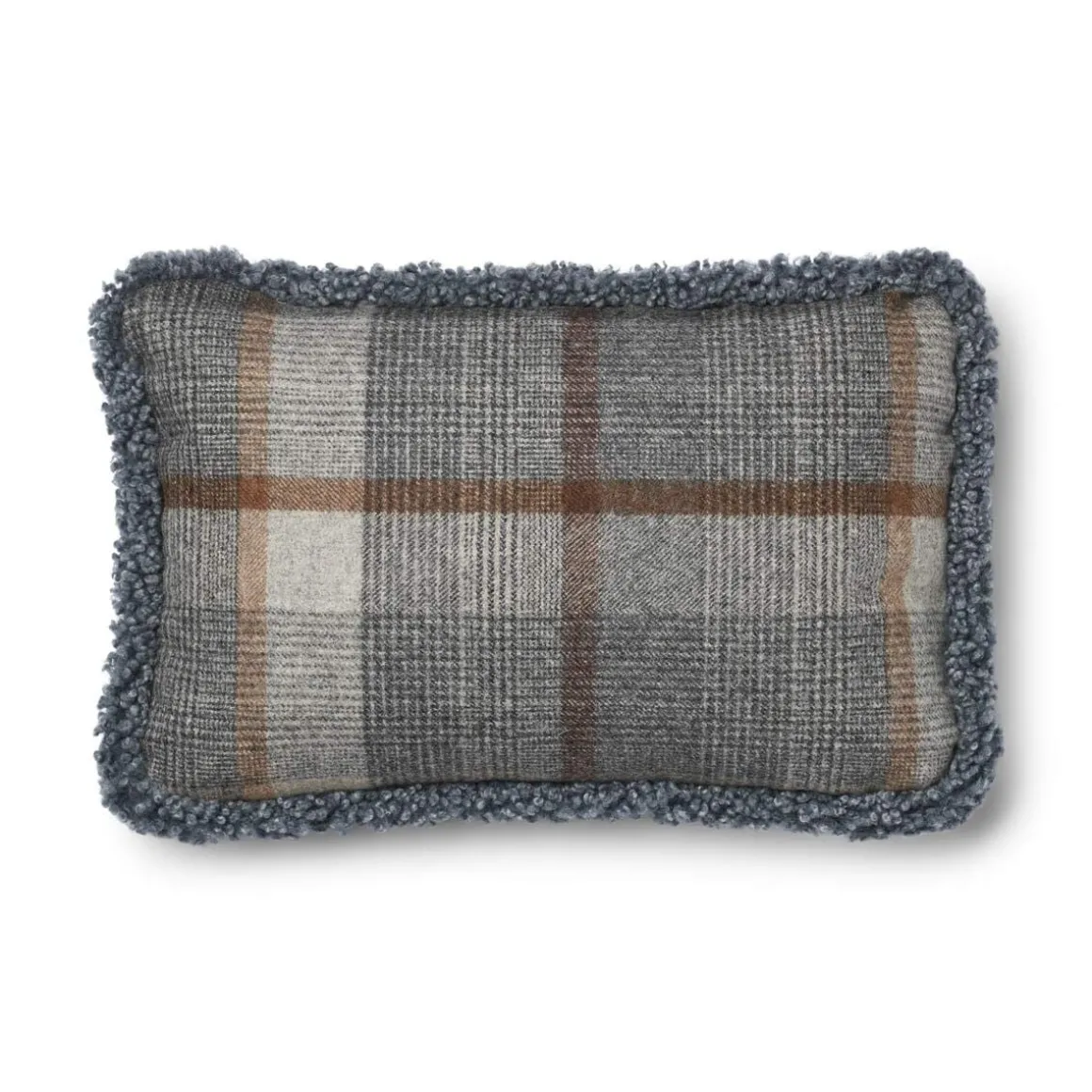 Checked Collection | Uldpude | Korthåret | Dobbeltsidet | 52x52 cm | 34x52 cm