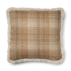 Checked Collection | Uldpude | Korthåret | Dobbeltsidet | 52x52 cm | 34x52 cm