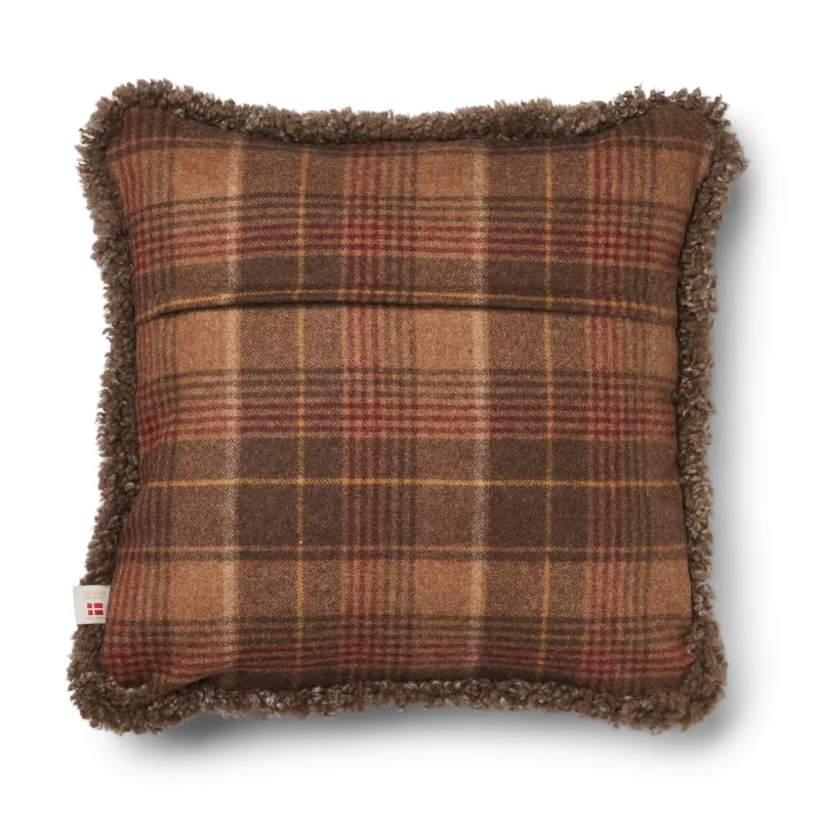 Checked Collection | Uldpude | Korthåret | Dobbeltsidet | 52x52 cm | 34x52 cm