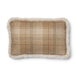 Checked Collection | Uldpude | Korthåret | Dobbeltsidet | 52x52 cm | 34x52 cm