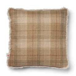 Checked Collection | Uldpude | Korthåret | 52x52 cm