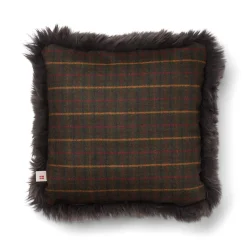 Checked Collection | Uldpude | Langhåret | 52x52 cm