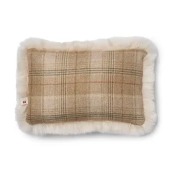 Checked Collection | Uldpude | Langhåret | 34x52 cm