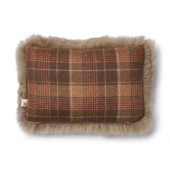 Checked Collection | Uldpude | Langhåret | 34x52 cm