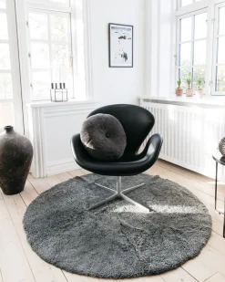 Designertæppe | Korthåret | New Zealand | Ø180