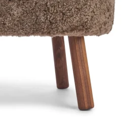 Emil Lounge Chair | Korthåret