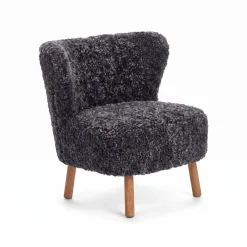 Emil Lounge Chair | Korthåret