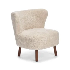 Emil Lounge Chair | Korthåret