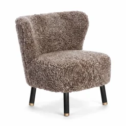 Emil Lounge Chair | Korthåret