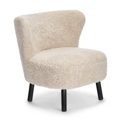 Emil Lounge Chair | Korthåret