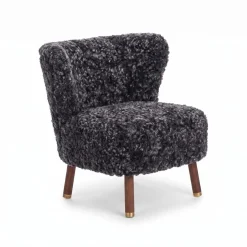 Emil Lounge Chair | Korthåret