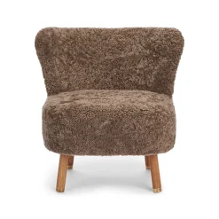 Emil Lounge Chair | Korthåret