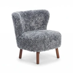 Emil Lounge Chair | Korthåret