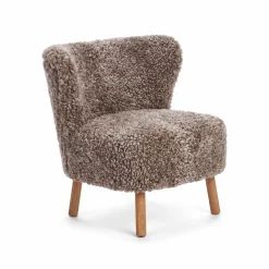 Emil Lounge Chair | Korthåret