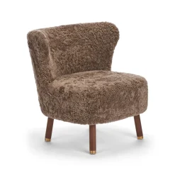 Emil Lounge Chair | Korthåret