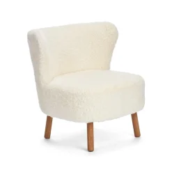 Emil Lounge Chair | Korthåret