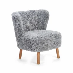 Emil Lounge Chair | Korthåret