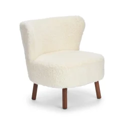 Emil Lounge Chair | Korthåret