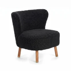 Emil Lounge Chair | Korthåret
