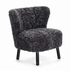 Emil Lounge Chair | Korthåret