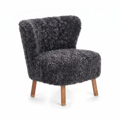 Emil Lounge Chair | Korthåret