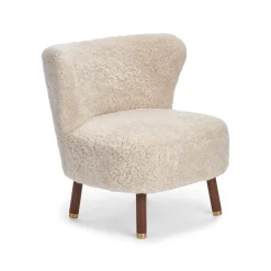 Emil Lounge Chair | Korthåret