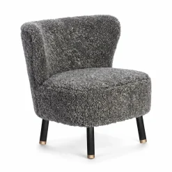 Emil Lounge Chair | Korthåret
