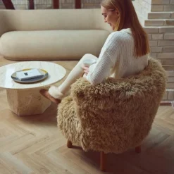Emily Lounge Chair | Langhåret