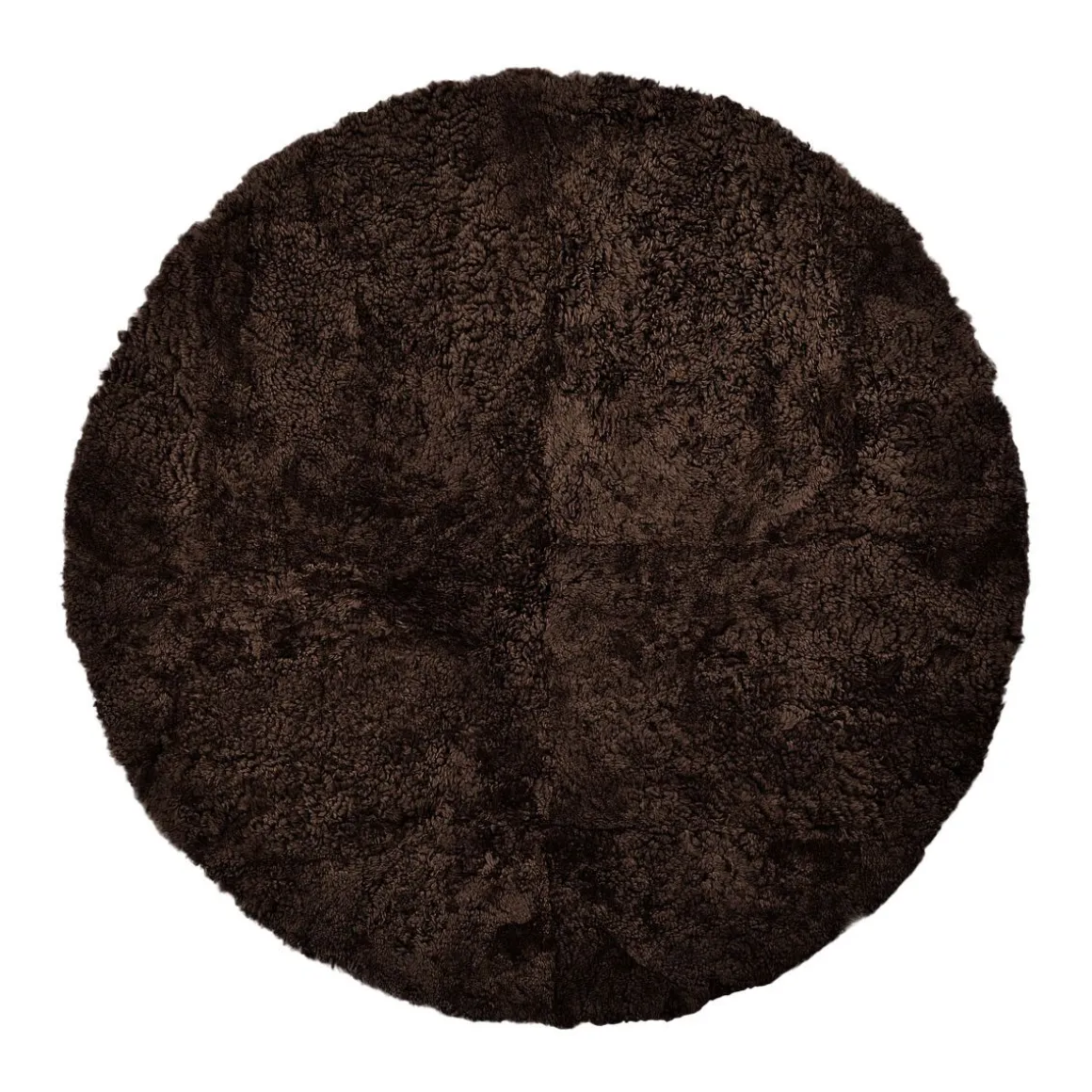 Gulvtæppe | Korthåret | New Zealand | Ø140 cm