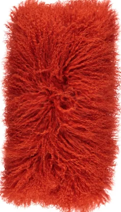 Lammeskindpude | Krøllet | Tibet | 28x56 cm