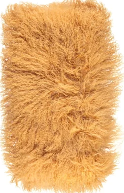 Lammeskindpude | Krøllet | Tibet | 28x56 cm