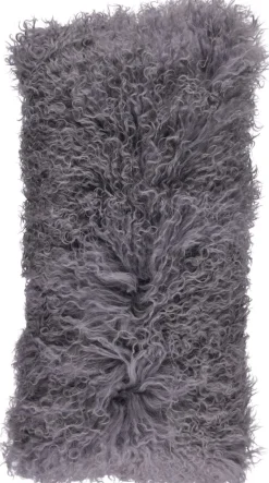 Lammeskindpude | Krøllet | Tibet | 28x56 cm
