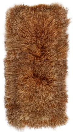 Lammeskindpude | Krøllet | Tibet | 28x56 cm