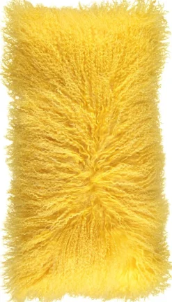 Lammeskindpude | Krøllet | Tibet | 28x56 cm
