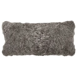 Lammeskindspude | Korthåret | New Zealand | Dobbeltsidet | 30x60 cm