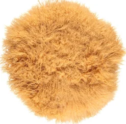 Lammeskindspude | Krøllet | Tibet | Ø45 cm, Ø62 cm & Ø38 cm