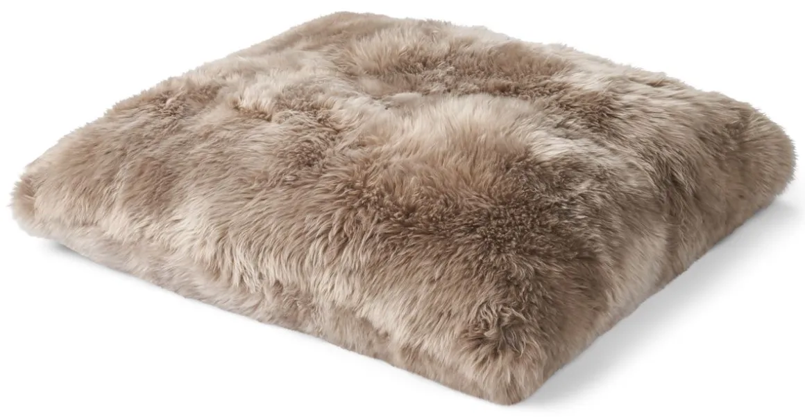 Maxi Float pude | Langhåret | New Zealand | Dobbeltsidet | 90x90 cm