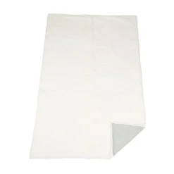 Minkplaid | Bagside af kashmir | Pearl | 122x180 cm