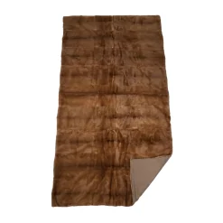 Minkplaid | Bagside af kashmir | Redglow | 126x212 cm