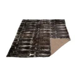 Minkplaid | Bagside af kashmir | Stardust | 150x180 cm