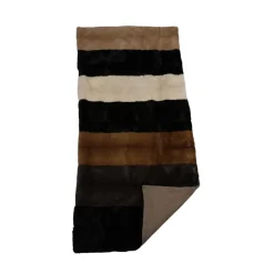 Mink Plaid | Kasmirbagside | Multifarvet | 62x130 cm