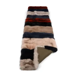 Premium ræveplaid | Cashmerebagside | Multifarvet | 70x260 cm