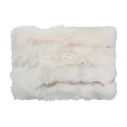 Premium Rævepude | Cashmere Bagside | Norge | Sun Glow | 52 x 72 cm